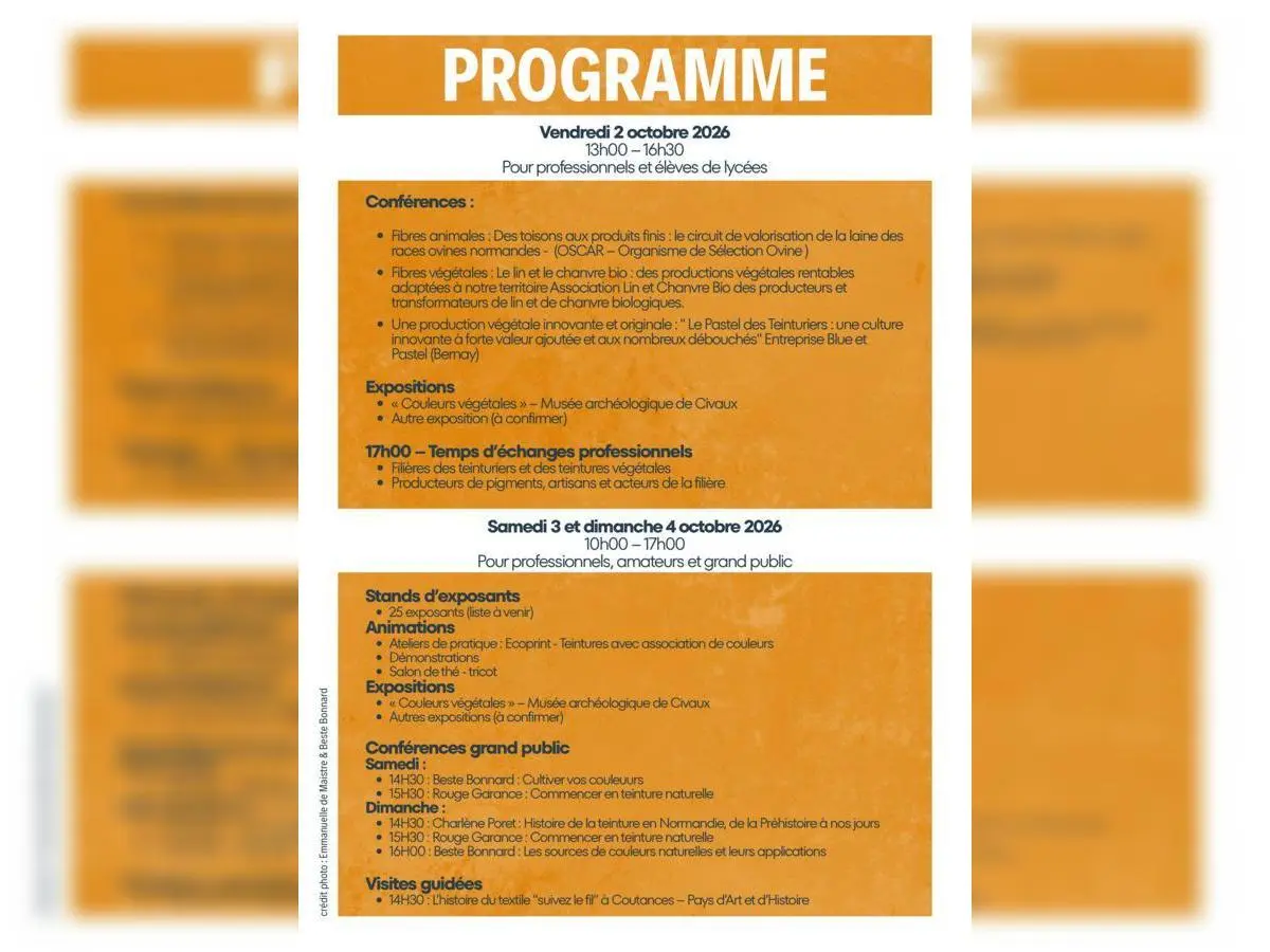 Festival Fibres & Teintures Naturelles