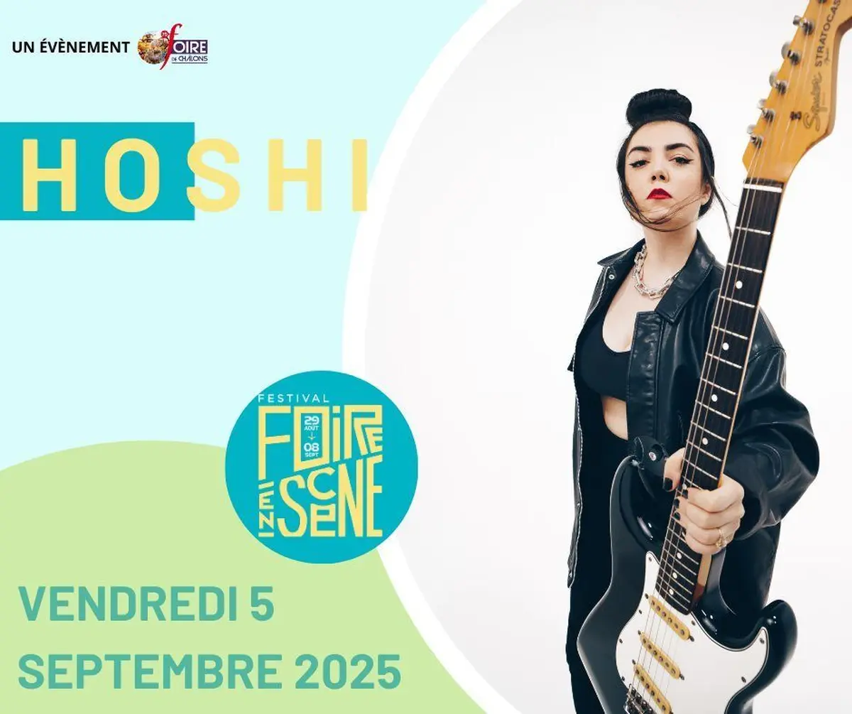 Hoshi sera sur la scène de Foire en Scènes 2025