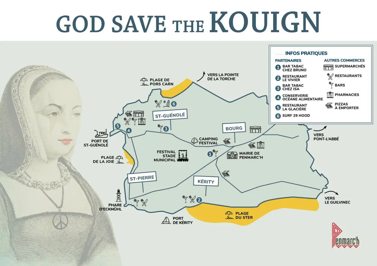 Plan accès site God Save The Kouign