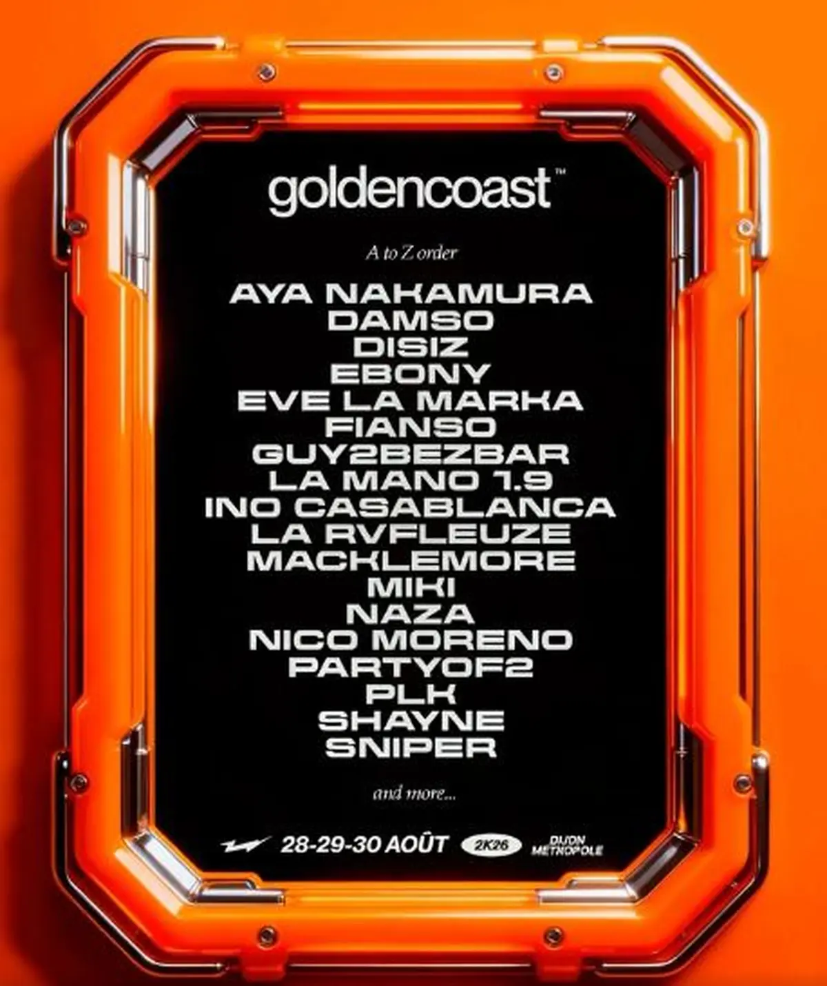 Festival Golden Coast Dijon 2026 Date Programmation Et Billetterie Festival Golden Coast Dijon 2026 Date Programmation Et Billetterie