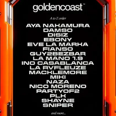 Festival Golden Coast : les premiers noms