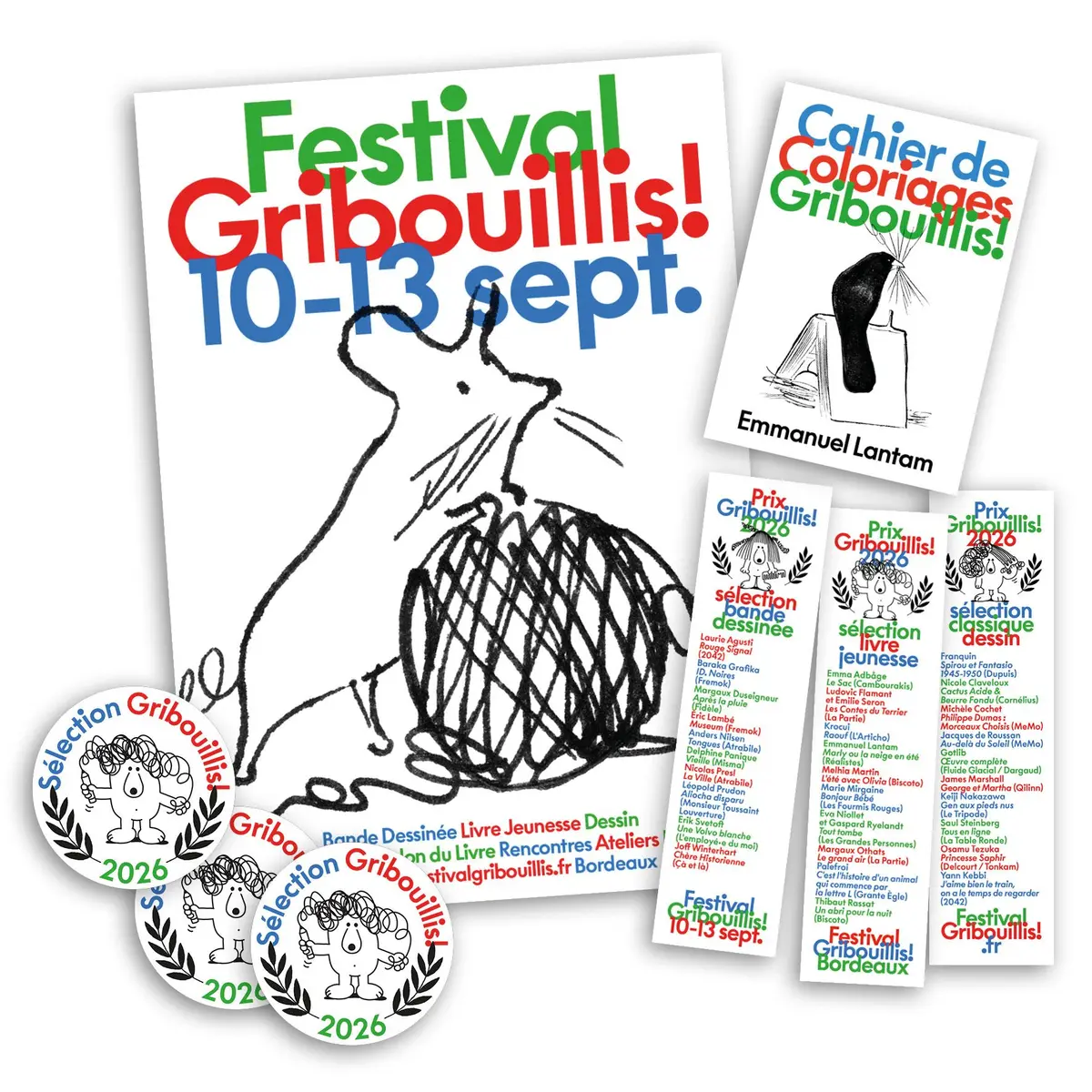 Festival Gribouillis : le salon du livre de bande dessinée et jeunesse à Bordeaux
