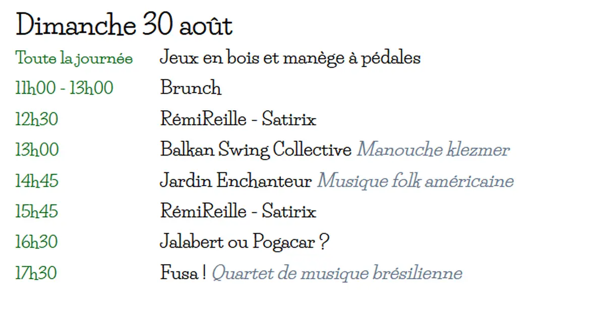 Festival Guibolles