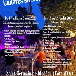 Festival Guitares en Morvan - Concerts pop-rock et classiques - Salon de lutherie
