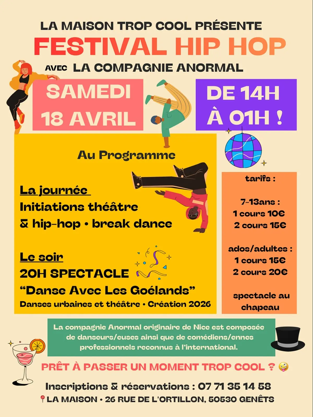 Festival hip-hop - initiations et spectacles