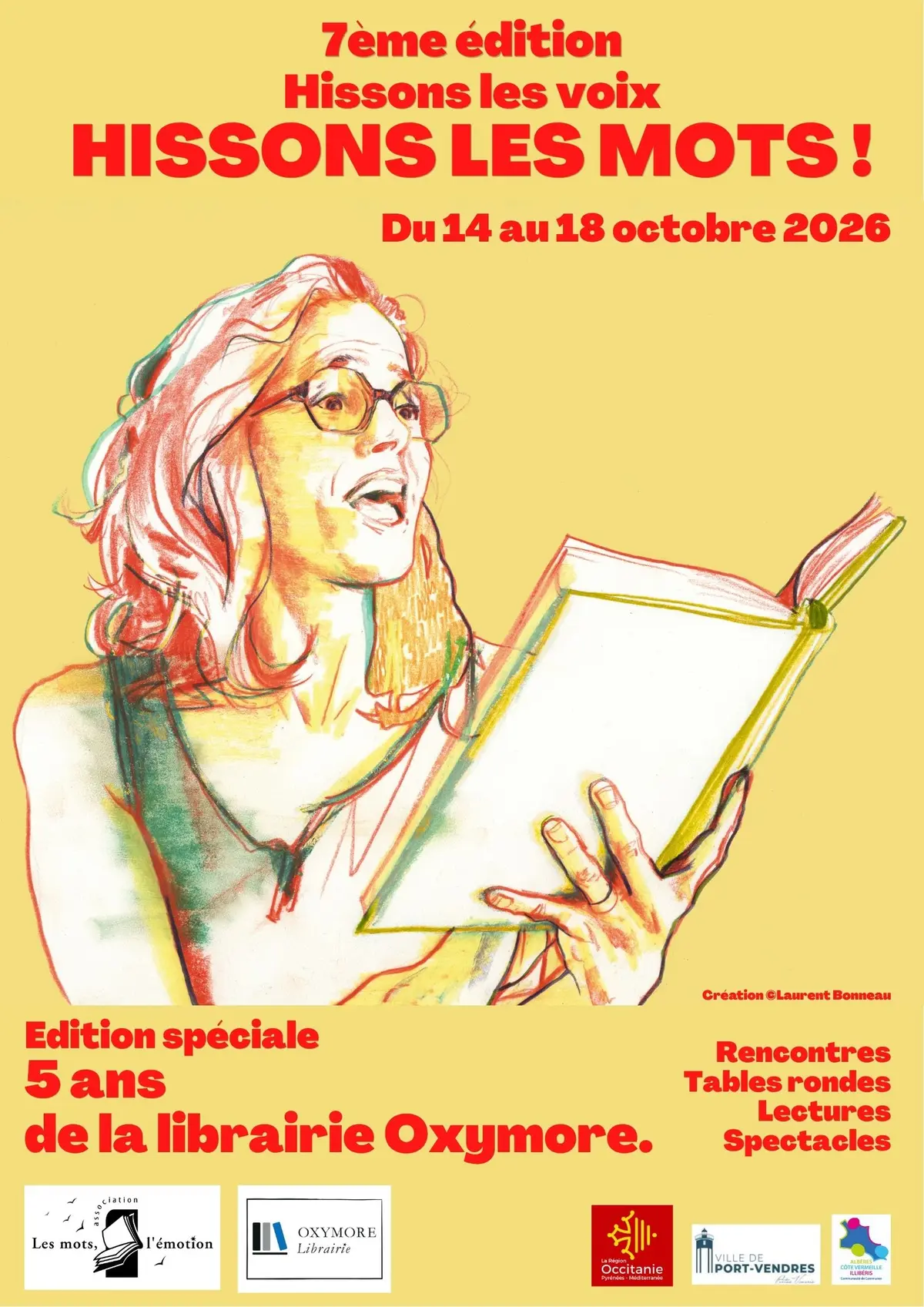 Festival Hissons Les Voix, Hissons Les Mots !  7e édition