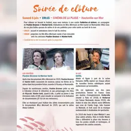 Festival Hors Cadres - soirée de clôture
