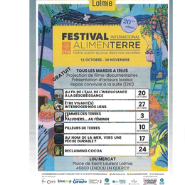 Festival international Alimenterre – 20e édition