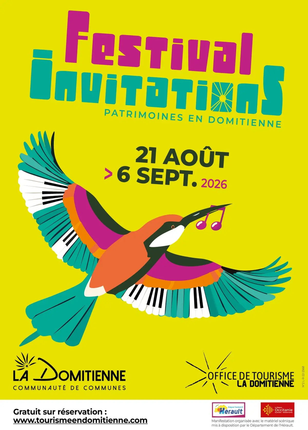 Festival Invitations En Domitienne: Sandra Nkaké Trio – (elles)