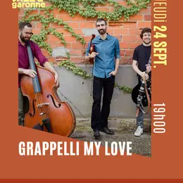 Festival Jazz et Garonne #16 - Concert Grappeli My Love au Bar Chez les Filles