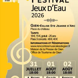 Festival Jeux d'Eau 2026