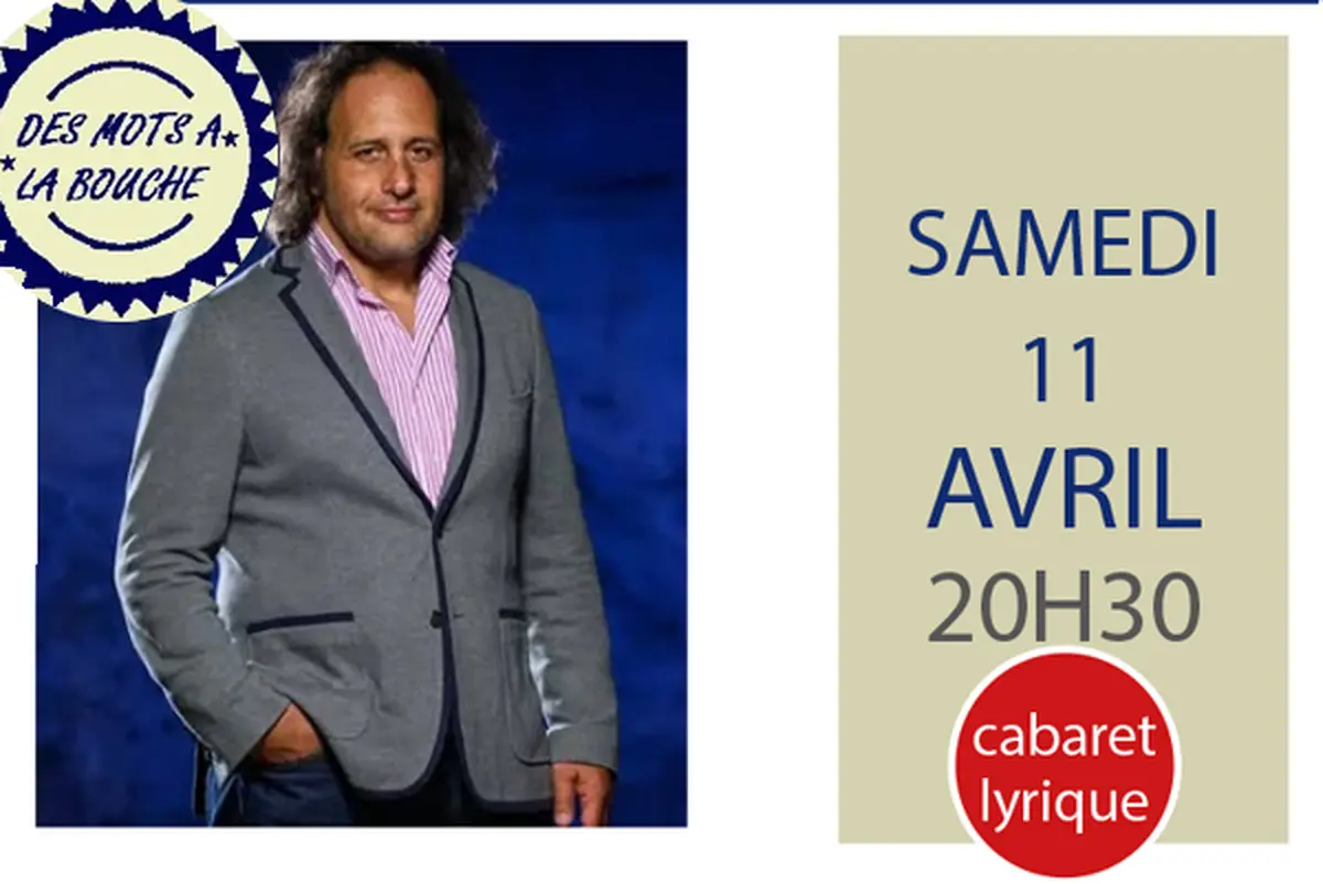 Festival L'Emoi des Mots , Cabaret Lyrique Omar Hassan CaféTango