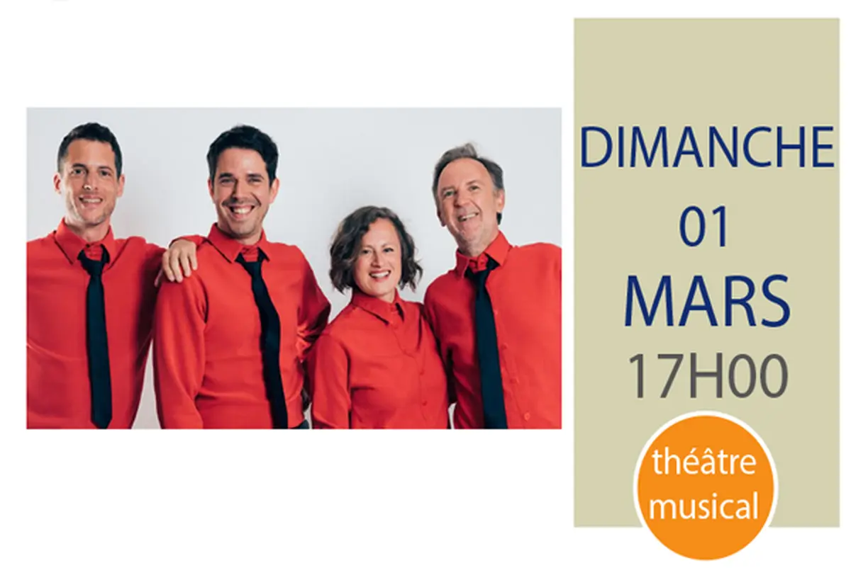 Festival L'Emoi des Mots Théâtre Les Goguettes en trio mais à 4