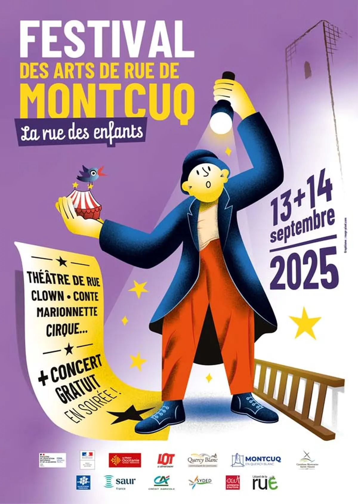 Festival La Rue des Enfants à Montcuq