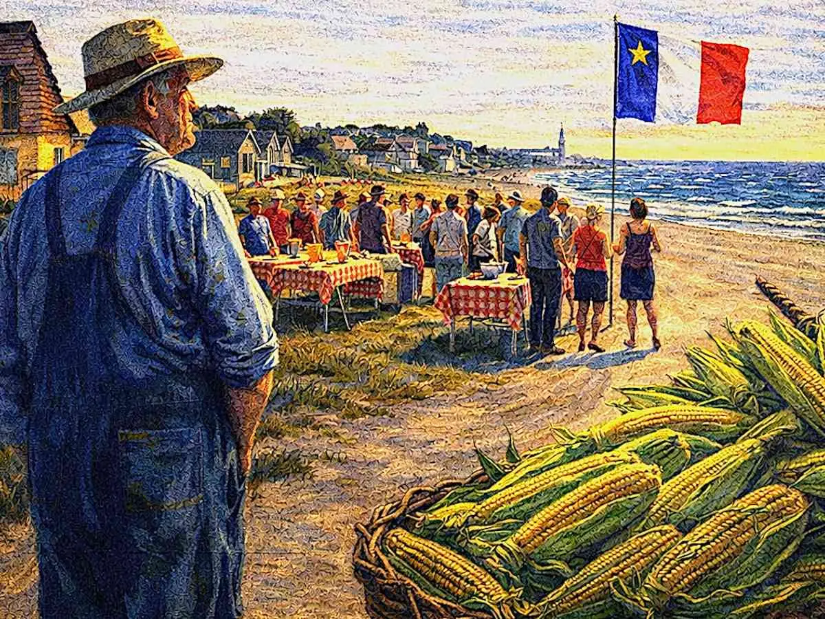 Festival La Semaine Acadienne : Animation en musique épluchette / dégustation de blé d’Inde