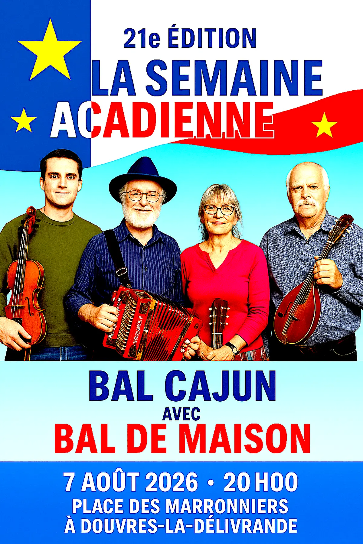 Festival La Semaine Acadienne : Bal cajun avec Bal de Maison