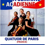 Festival La Semaine Acadienne : Concert du Quatuor de Paris