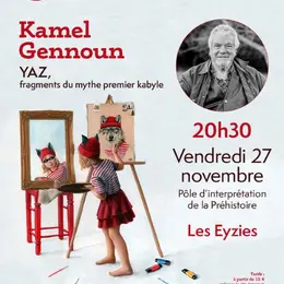 Festival Le Lébérou - YAZ - fragments du Mythe premier Kabyle (Kamel Guennoun)