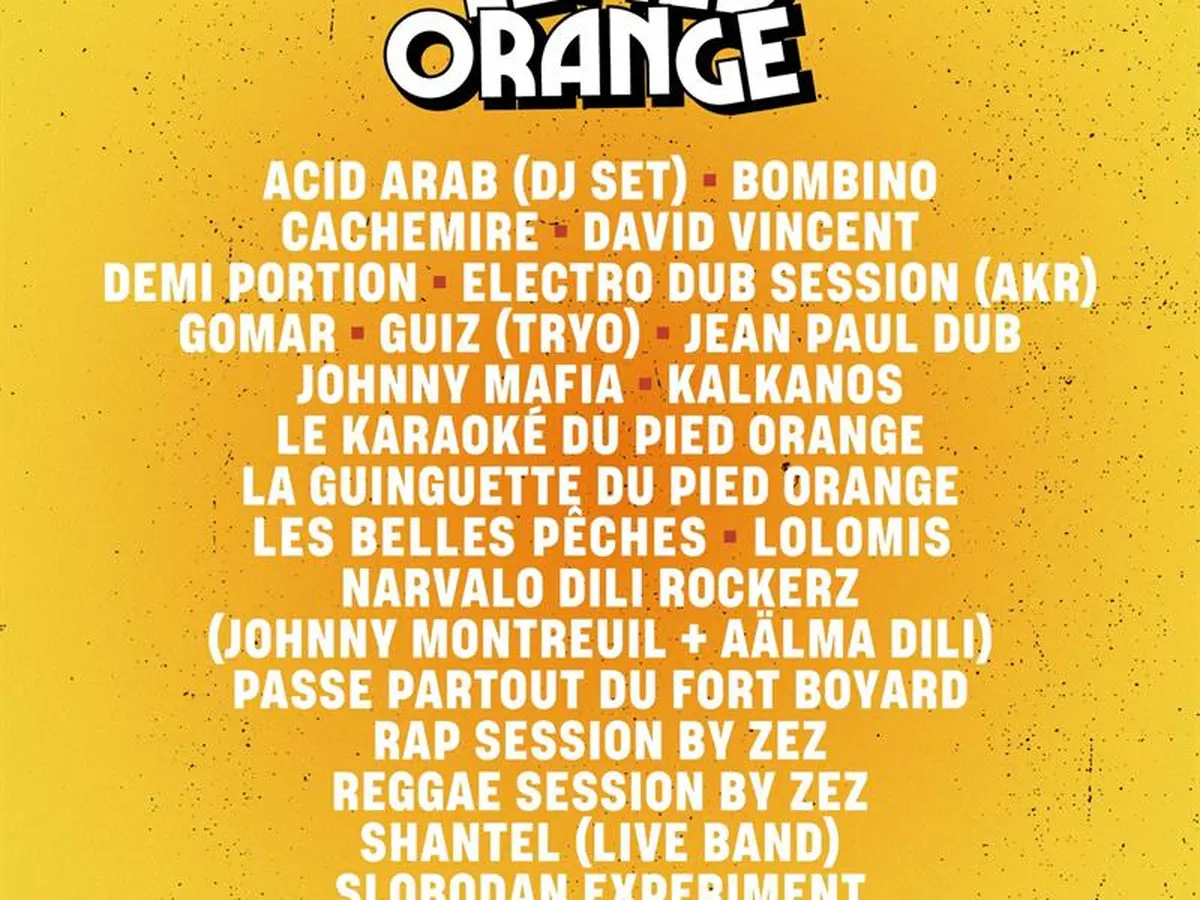 Festival Le Pied Orange