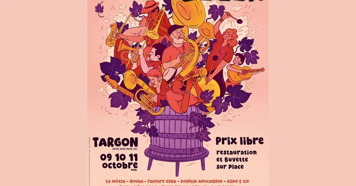 Festival Le Pressoir – 16e édition 2026 –  Targon : dates, programmation, billetterie