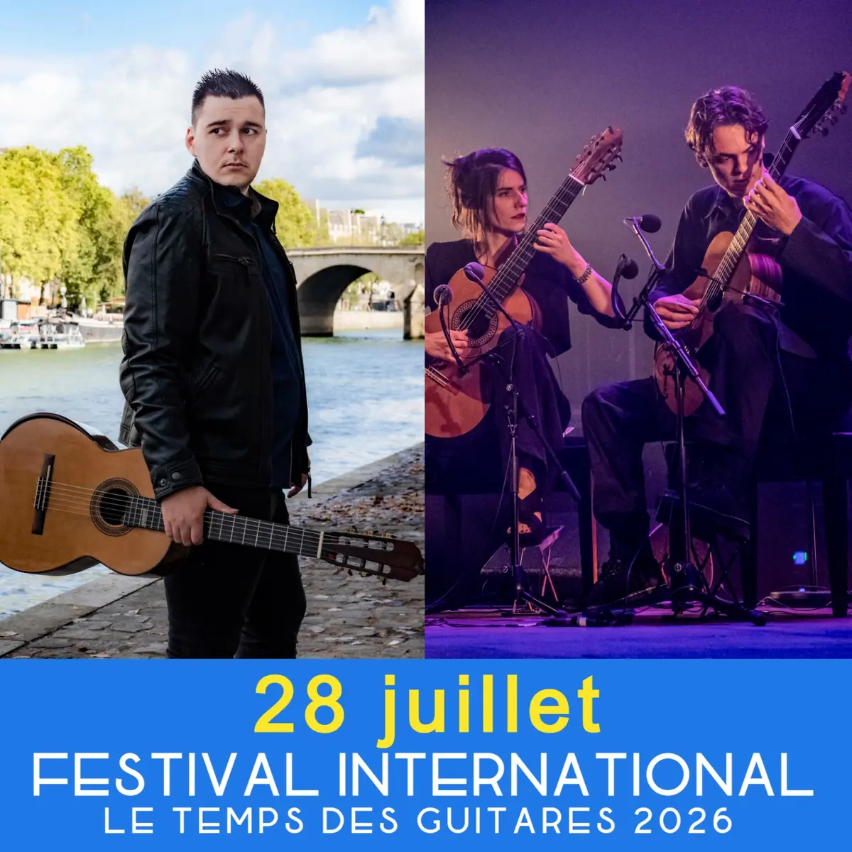 Festival le Temps des Guitares : Soirée Guitare intime