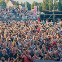 Il y a du monde à Saverne pour le festival ! &copy; Les Alpagas Bleus