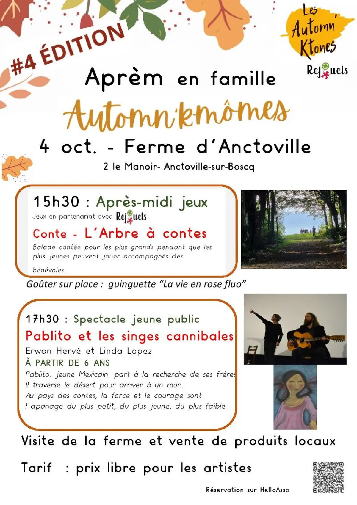 Festival Les Automn'kmômes :  un après-midi en famille