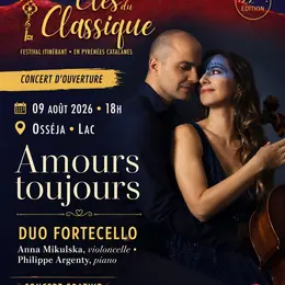 Festival Les Cles Du Classique - Amours Toujours: Duo Fortecello
