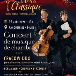 Festival Les Cles Du Classique - Concert De Musique De Chambre: Cracow Duo.