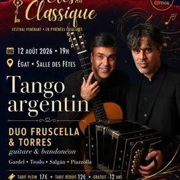 Festival Les Cles Du Classique - Tango Argentin: Duo Fruscella & Torres