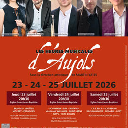 Festival Les Heures Musicales d'Aujols