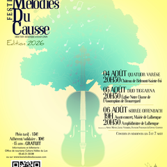 Festival les Mélodies du Causse : Soirée Offenbach