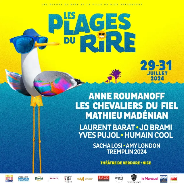 Festival Les Plages du Rire à Nice 