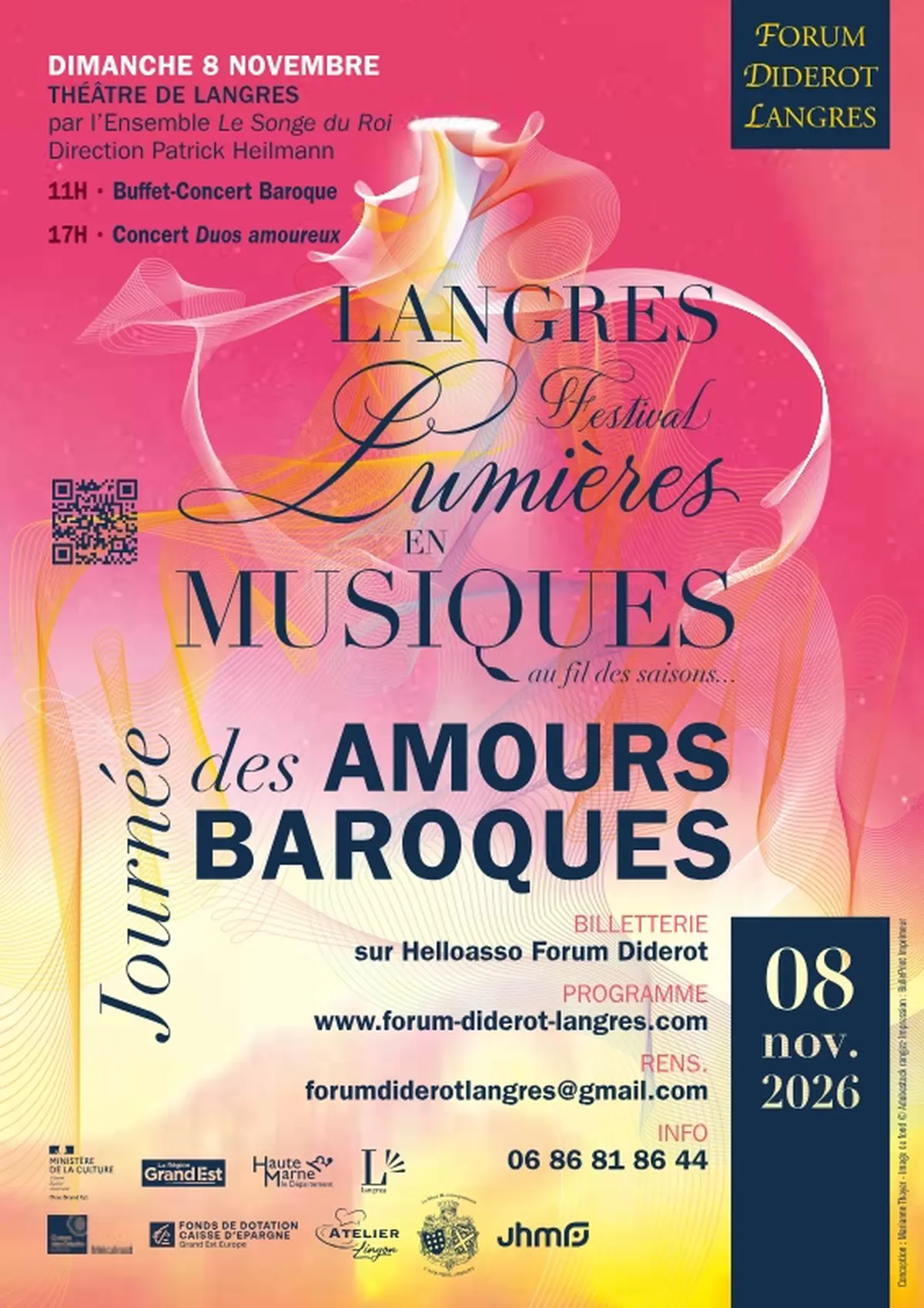Féstival Lumières en musiques : Journée des amours baroques