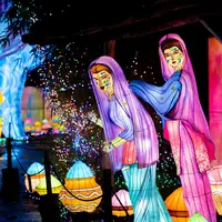 Inspiration Inde pour l'édition 2024 de Luminescences &copy; Zoo d'Amnéville