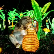 Festival Luminescences au Zoo d'Amnéville