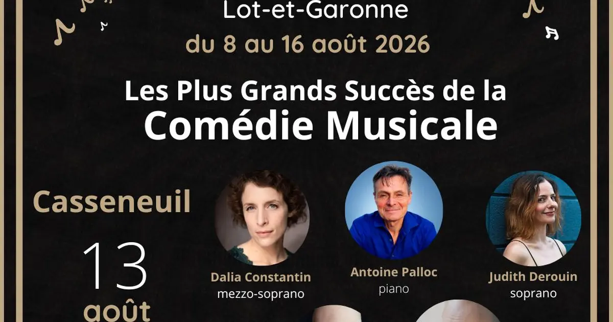 Festival Lyrique - Les plus Grands Succès de la Comédie Musicale 2026