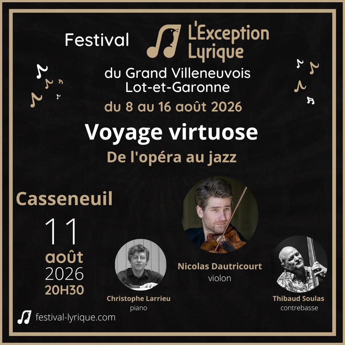 Festival Lyrique - Voyage Virtuose 2026
