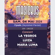 Festival Magic Bus 2024 : La Yegros + Luiza + Maria Luma