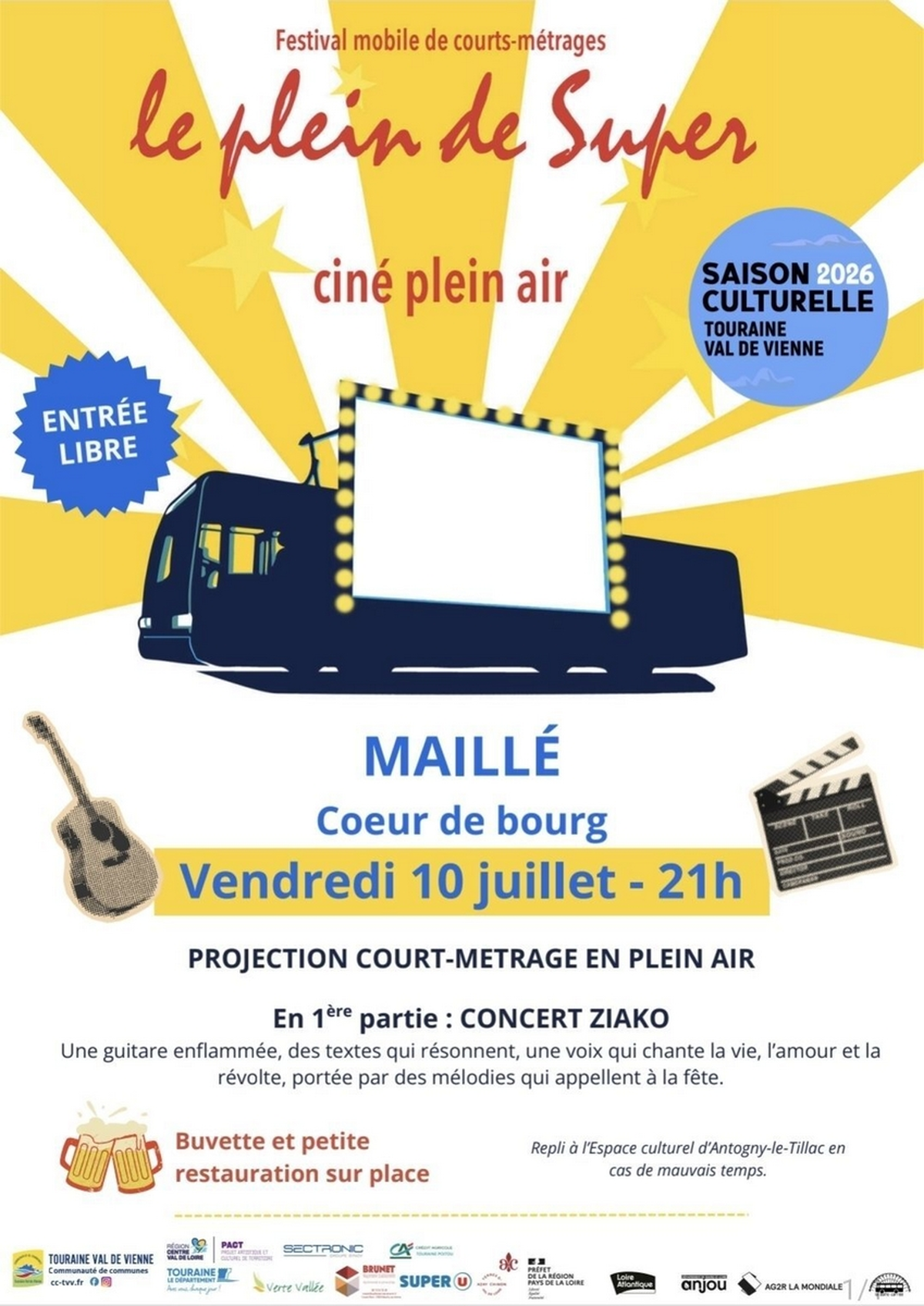 Festival mobile de courts-métrages : Le Plein de Super