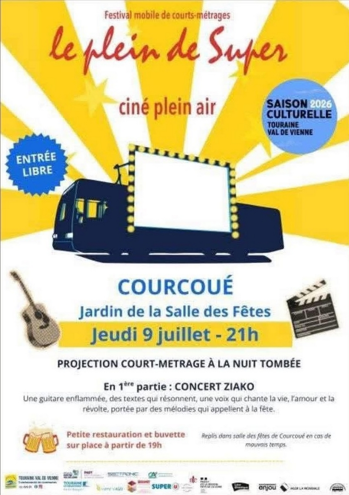 Festival mobile de courts-métrages : Le Plein de Super