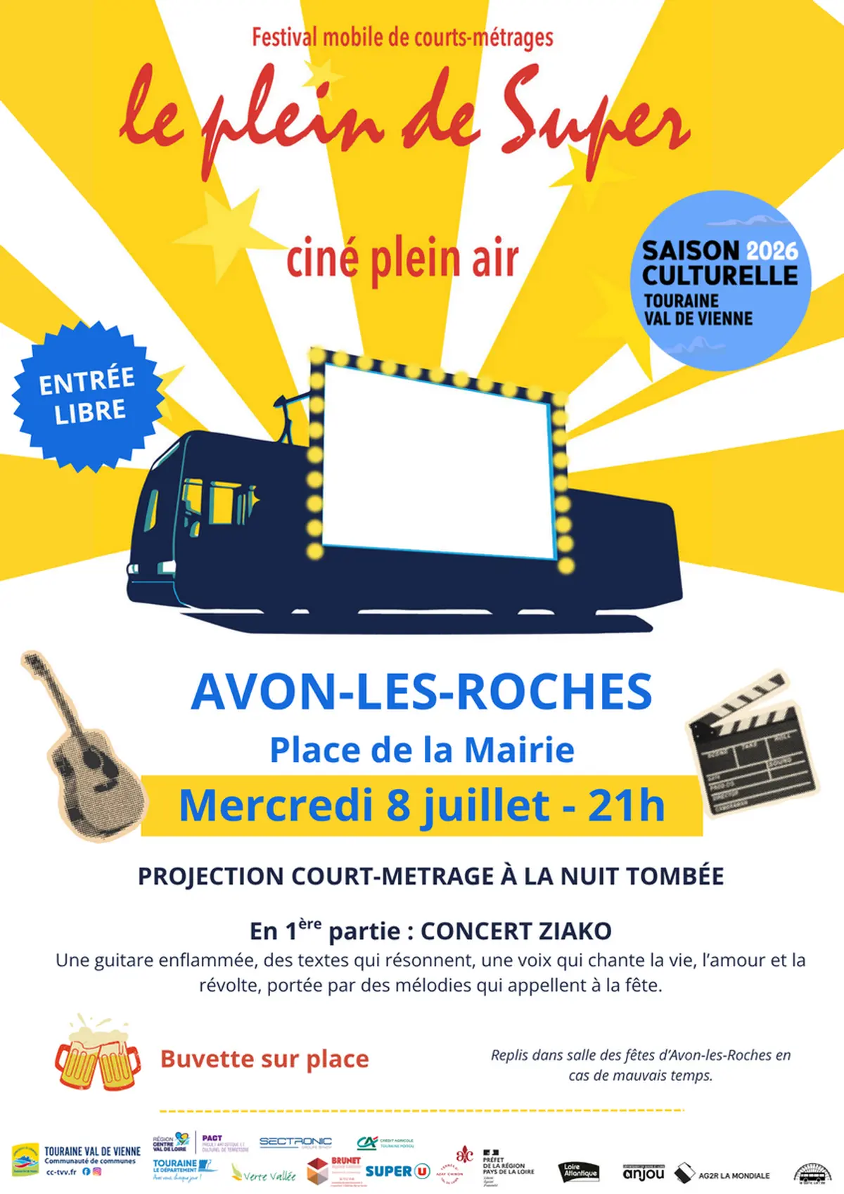 Festival mobile de courts-métrages : Le Plein de Super