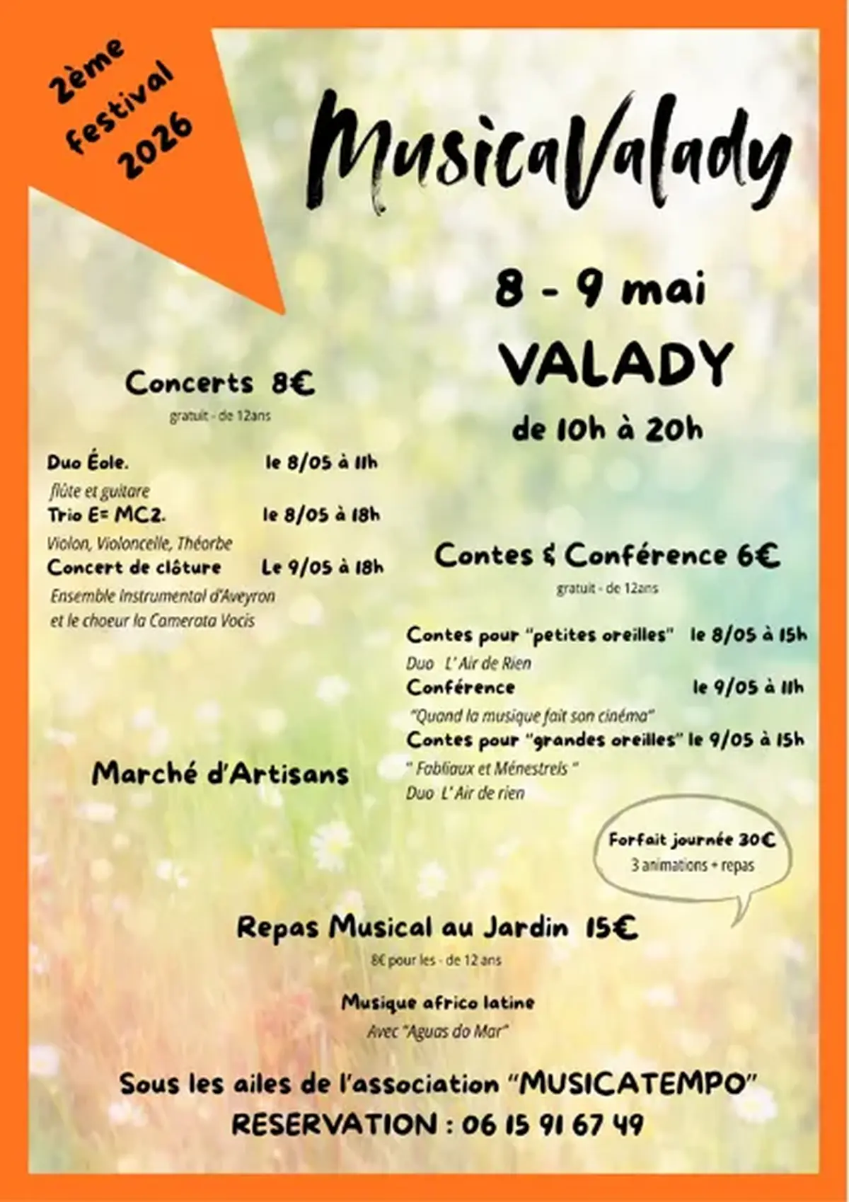 Festival MusicaValady - 2ème édition