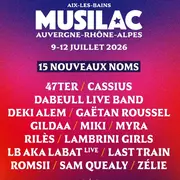 Festival Musilac 2026 : 15 nouveaux artistes annoncés