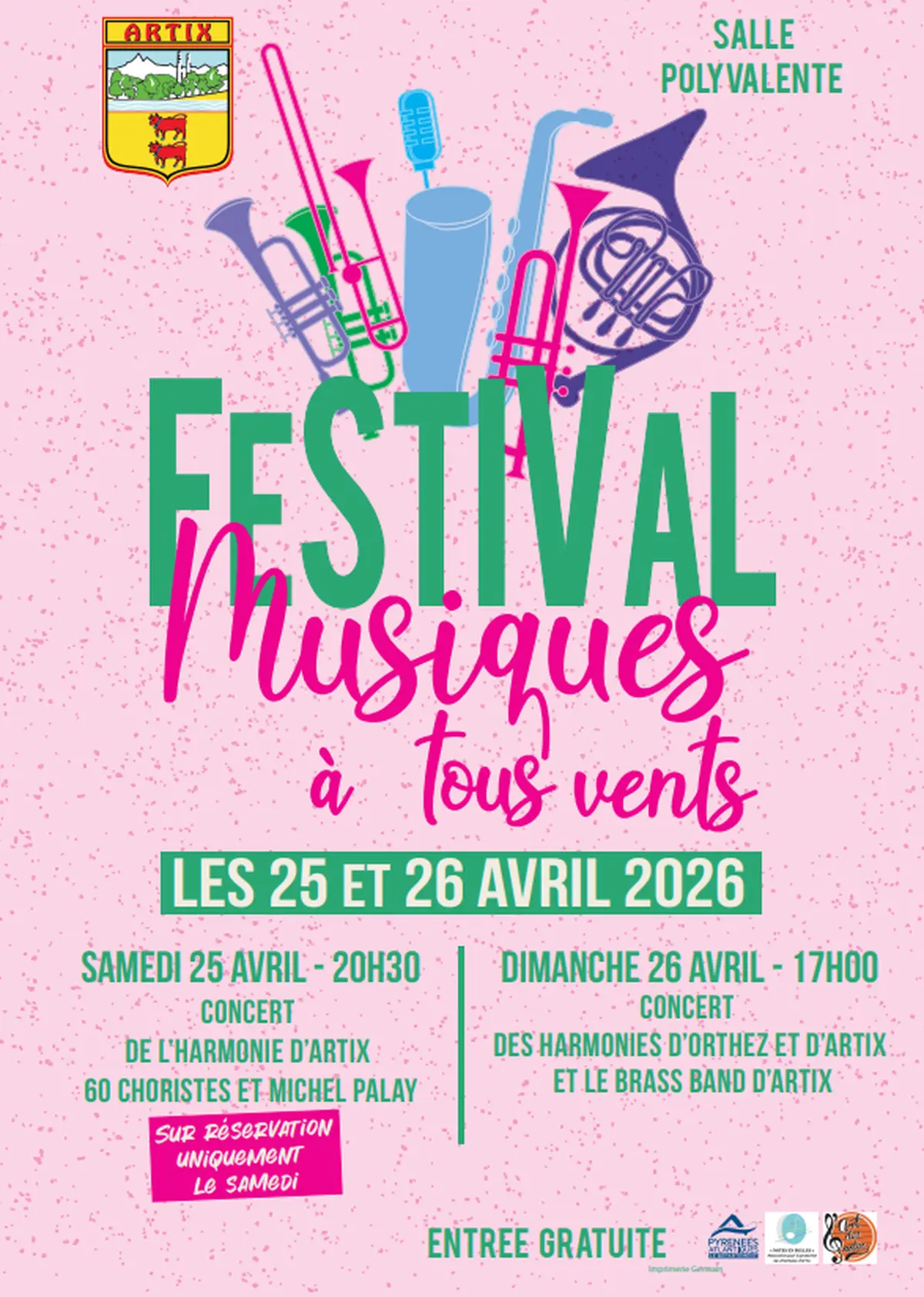 Festival musiques à tous vents