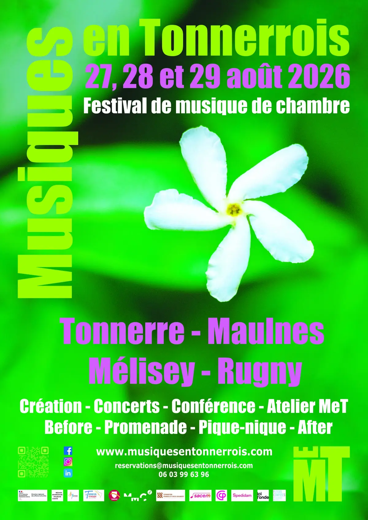 Festival Musiques en Tonnerrois : 28/08/2026 Château de Maulnes