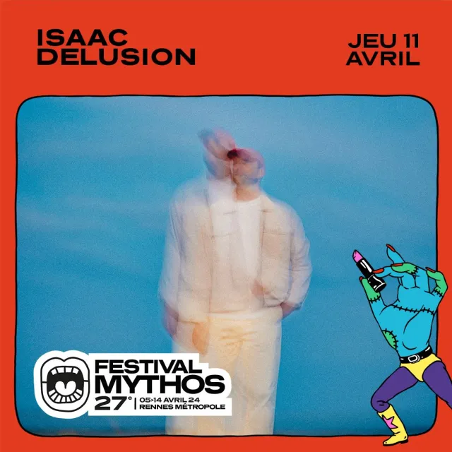 Isaac Delusion en concert le 11 avril à Rennes