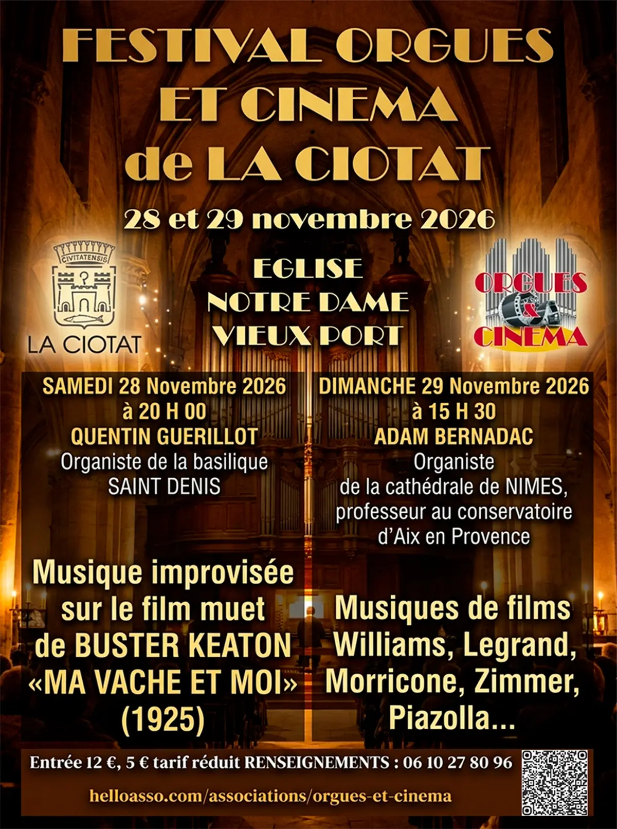 Festival Orgues et Cinéma