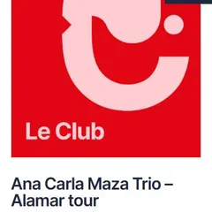 Festival Pablo Casals: Ana Carla Maza Trio Alamar Tour