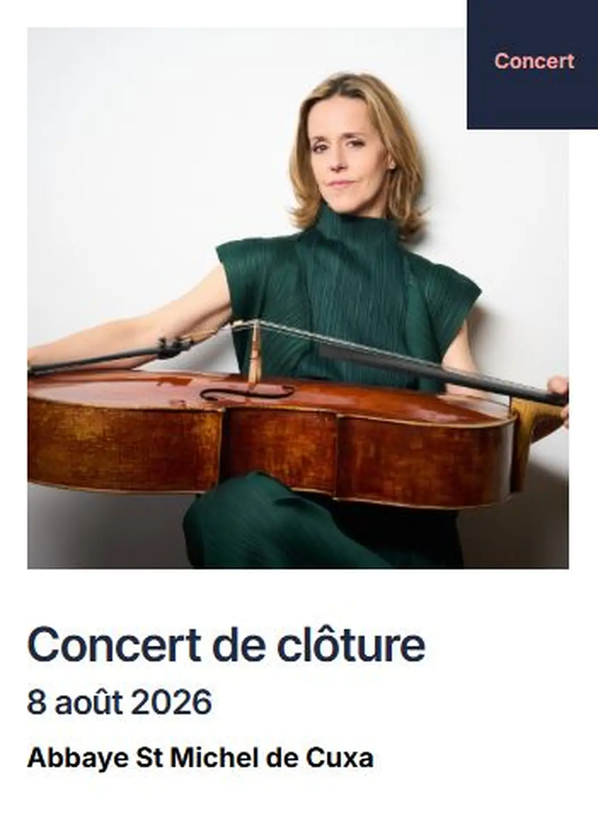Festival Pablo Casals: Concert De Clôture